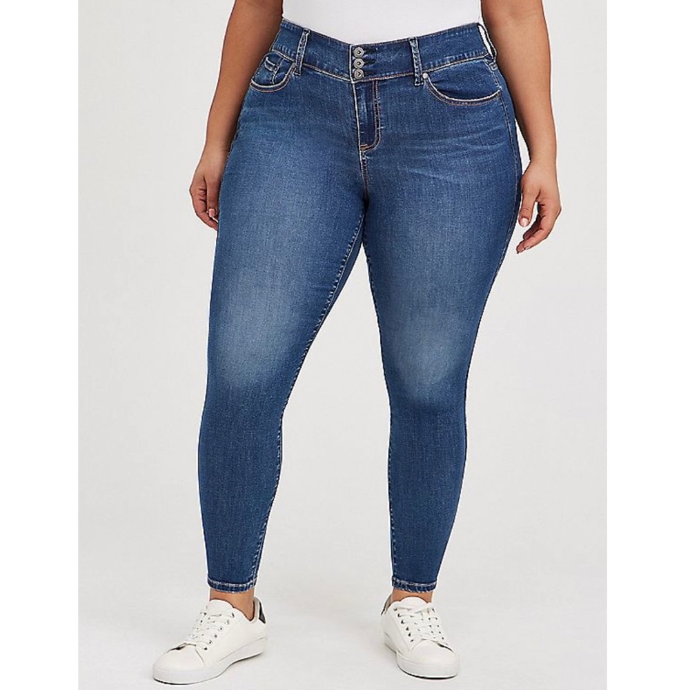 Torrid Jegging - Super Soft Eco Dark Wash - Size 20 Tall